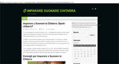 Desktop Screenshot of impararesuonarechitarra.com